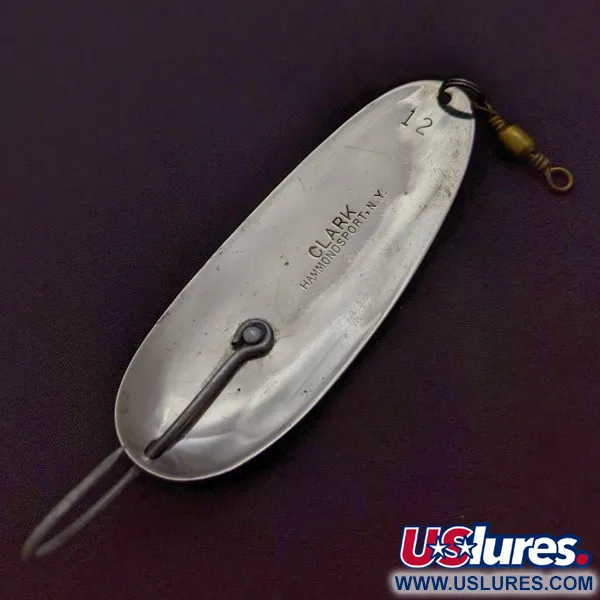 Clark Specialty Corp Hammondsport NY, hopea, 17g, lusikkauistin #24019