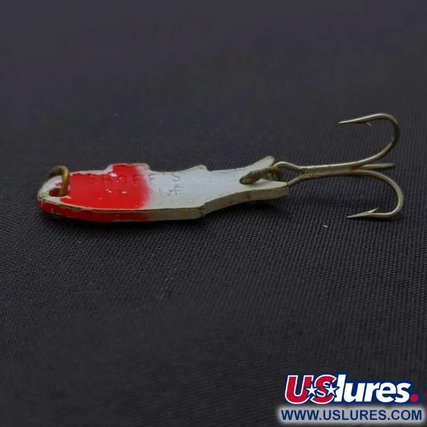 Shoff's Triple Teazer, 3,5 g, Puna-valkoinen, Lusikkauistin #24023