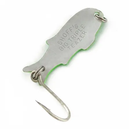 Shoff's Big Triple Teazer, 2g, vihreä, lusikkauistin #24024