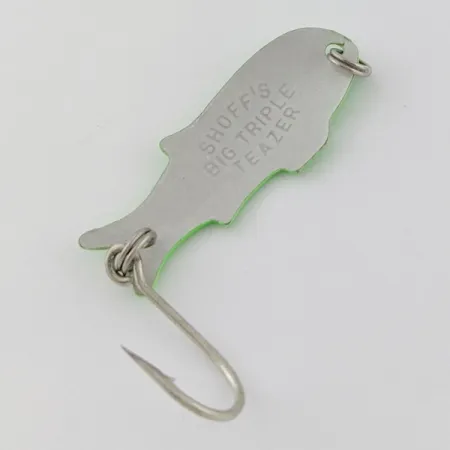 Shoff's Big Triple Teazer, 2g, vihreä, lusikkauistin #24024