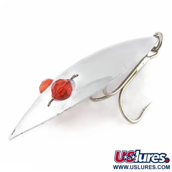 Herter's Glass Eye Spoon, 60g nikkeli/punaiset silmät, lusikkauistin #24036