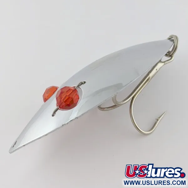 Herter's Glass Eye Spoon, 60g nikkeli/punaiset silmät, lusikkauistin #24036