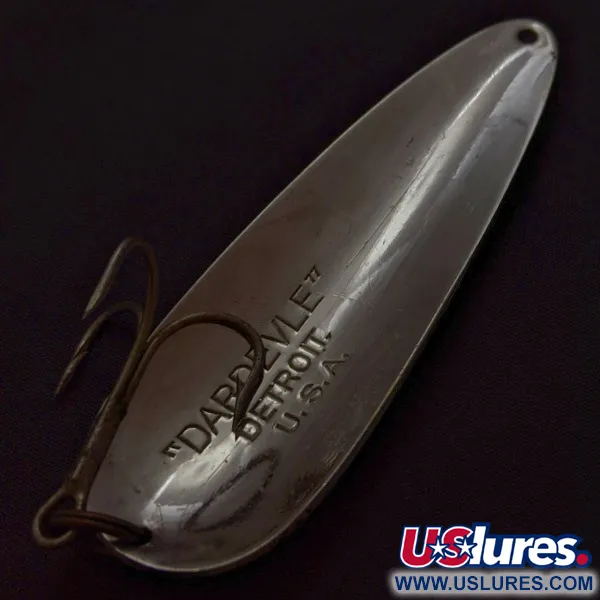 Eppinger Dardevle Detroit (1930s), Black Devle, 28g, Lusikkauistin #24040