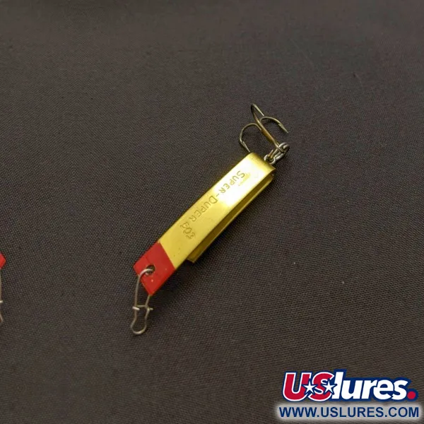 Luhr Jensen Super-Duper 503, 4,3g, musta/kulta/punainen, lusikkauistin #24052