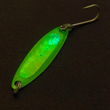 Luhr Jensen Needlefish 1, Vihreä, 2g, Lusikkauistin #24078
