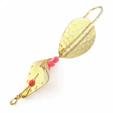 Lindy Skitter-Buzz, 7g, punainen/kulta, ruohosuojattu lusikkauistin #24094