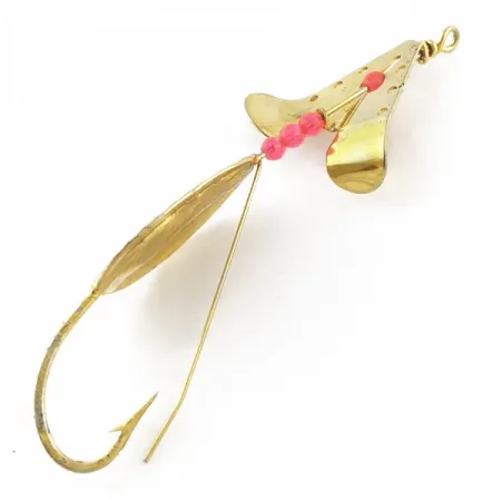 Lindy Skitter-Buzz, 7g, punainen/kulta, ruohosuojattu lusikkauistin #24094