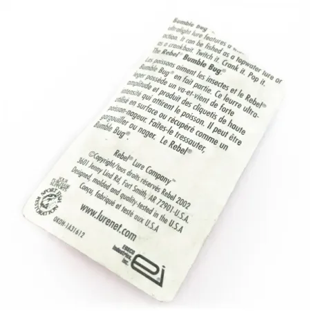 Rebel Bumble Bug, 3g, Bumble Bug -väri, pintauistin #24098