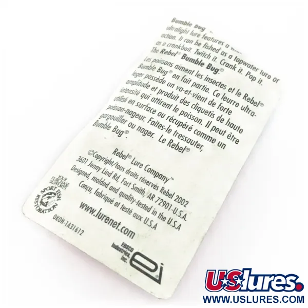Rebel Bumble Bug, 3g, Bumble Bug -väri, pintauistin #24098