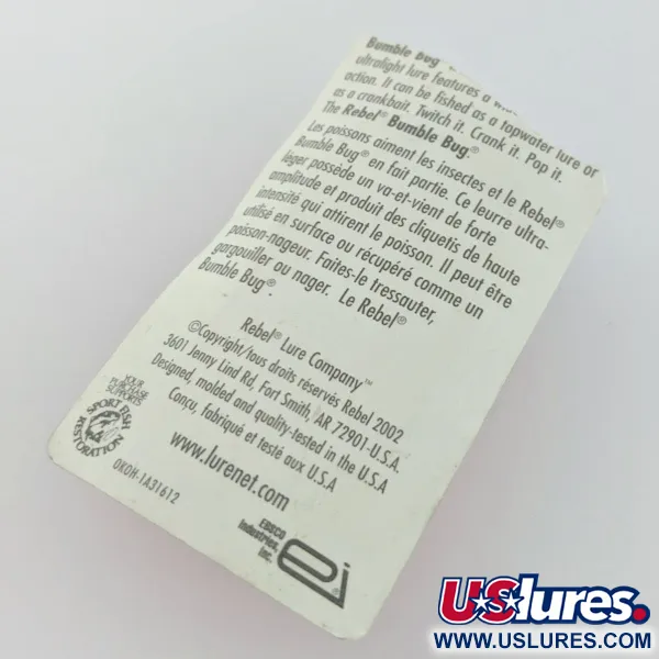 Rebel Bumble Bug, 3g, Bumble Bug -väri, pintauistin #24098