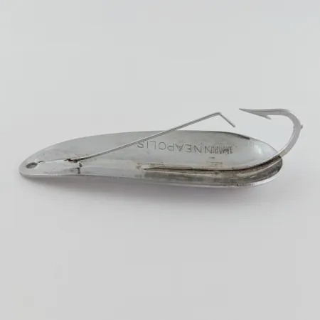 Nebco National Expert Lake Trout Flash Bait, 14g, kromi, lusikkauistin #24113