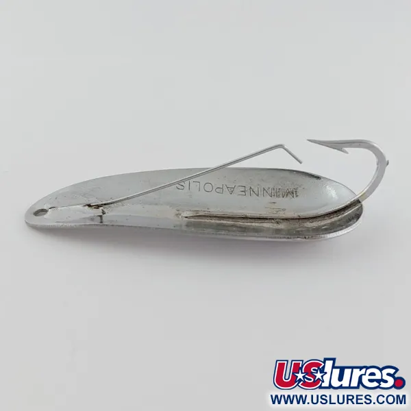 Nebco National Expert Lake Trout Flash Bait, 14g, kromi, lusikkauistin #24113