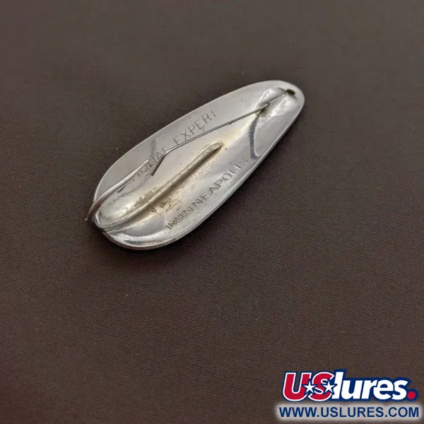 Nebco National Expert Lake Trout Flash Bait, 14g, kromi, lusikkauistin #24113