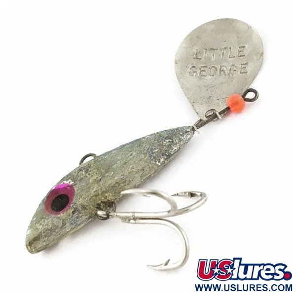 Mann's Bait Little George, 21g, nikkeli, Tail Spinner #24117