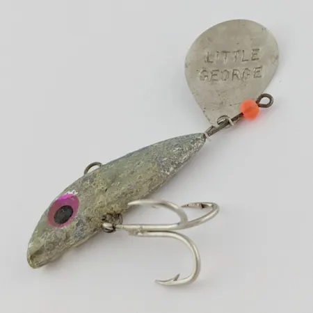 Mann's Bait Little George, 21g, nikkeli, Tail Spinner #24117