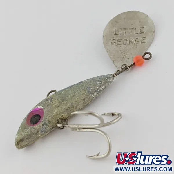 Mann's Bait Little George, 21g, nikkeli, Tail Spinner #24117