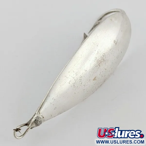 Johnson Silver Minnow Weedless, hopea, 12 g, lusikkauistin #24129
