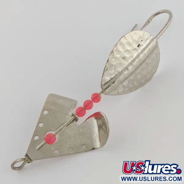 Lindy Skitter-Buzz Weedless, Red/Nickel, 7g, ruohikkouistin #24146