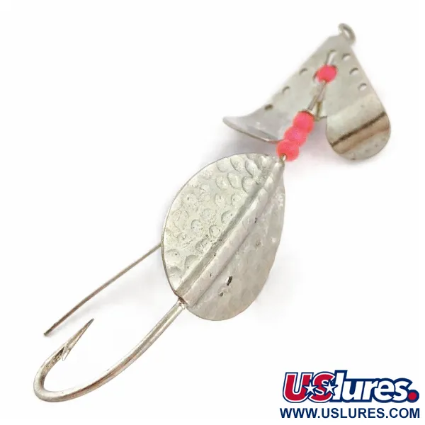 Lindy Skitter-Buzz Weedless, Red/Nickel, 7g, ruohikkouistin #24146