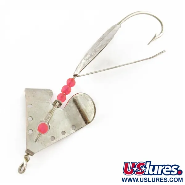 Lindy Skitter-Buzz Weedless, Red/Nickel, 7g, ruohikkouistin #24146