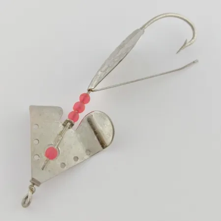 Lindy Skitter-Buzz Weedless, Red/Nickel, 7g, ruohikkouistin #24146