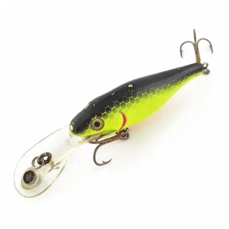 Rebel Double Deep Shad, 5g, Chartreuse, syvännevaappu #24156