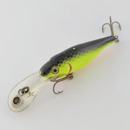 Rebel Double Deep Shad, 5g, Chartreuse, syvännevaappu #24156