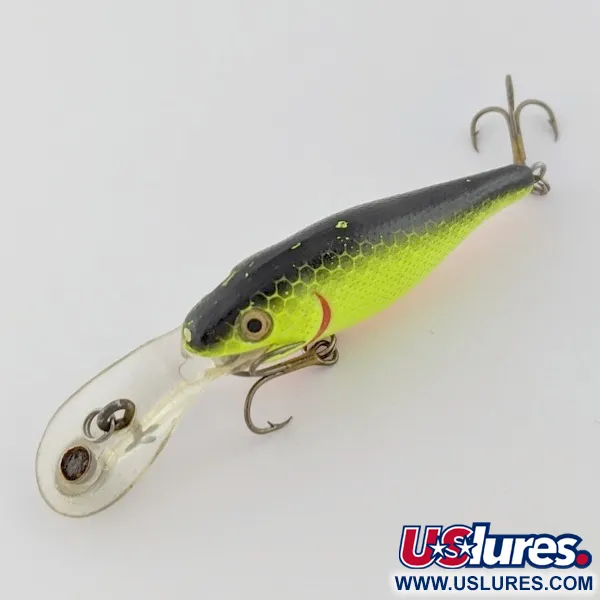 Rebel Double Deep Shad, 5g, Chartreuse, syvännevaappu #24156