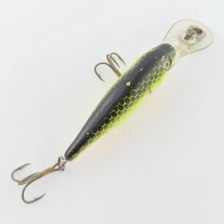 Rebel Double Deep Shad, 5g, Chartreuse, syvännevaappu #24156
