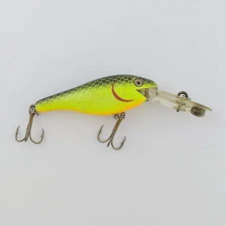 Rebel Double Deep Shad, 5g, Chartreuse, syvännevaappu #24156