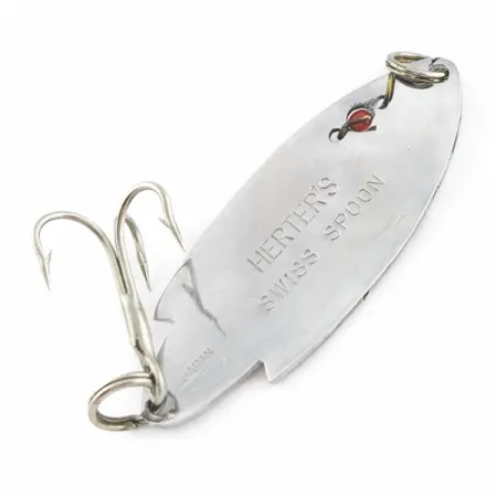 Herter's Swiss Spoon, 7g, nikkeli/punainen, lusikkauistin #24161