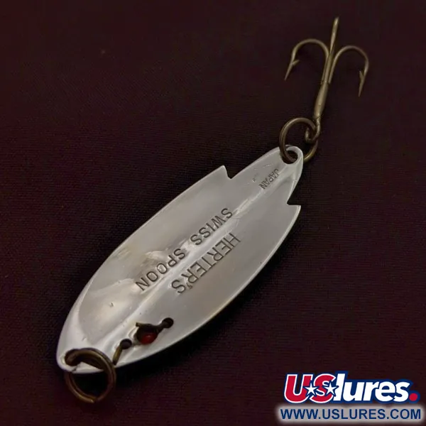 Herter's Swiss Spoon, 7g, nikkeli/punainen, lusikkauistin #24161