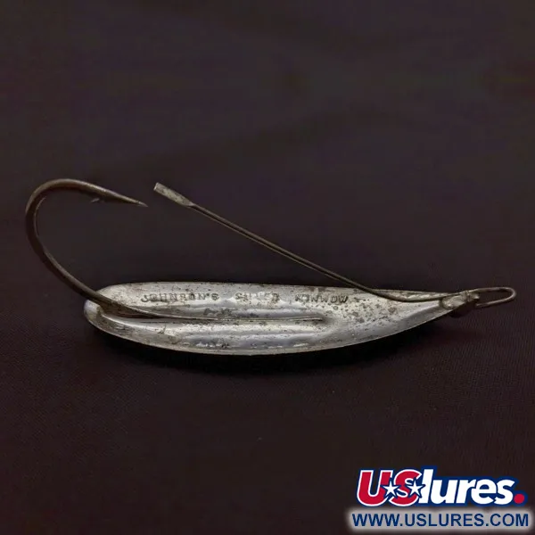 Johnson Silver Minnow, 21g, hopea, lusikkauistin #24170
