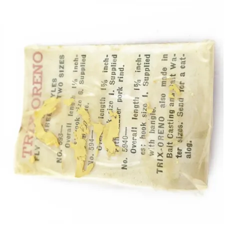 South Bend Trix-Oreno 594, 2g, hopea/punainen, perholusikka #24176