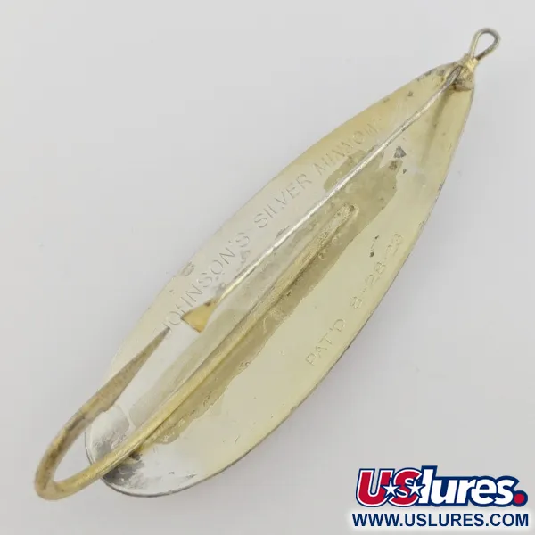 Johnson Silver Minnow, 31g hopea/kulta, ruohosuojattu lusikka #24182