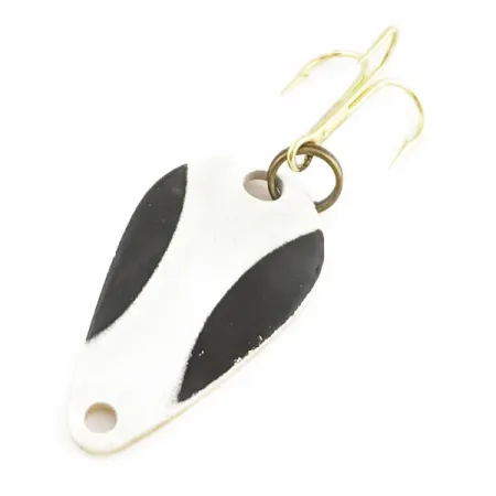 Acme K.O. Wobbler, 3,5g, valkoinen/musta/kulta, lusikkauistin #24191