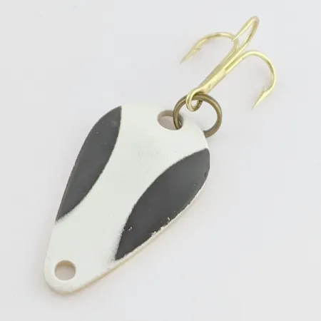 Acme K.O. Wobbler, 3,5g, valkoinen/musta/kulta, lusikkauistin #24191