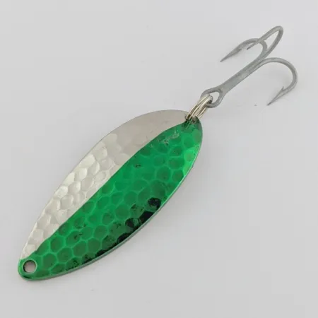 Eppinger Dardevle Devle Dog Detroit, 21g Nikkeli/Vihreä, Lusikkauistin #24199