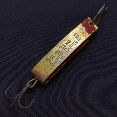 South Bend Super-Duper 503, 4,5 g, Kulta/Punainen, Lusikkauistin #24239