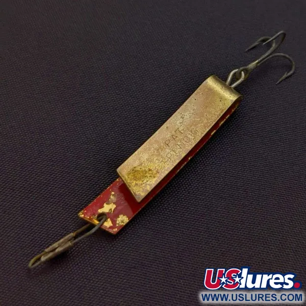 South Bend Super-Duper 503, 4,5 g, Kulta/Punainen, Lusikkauistin #24239