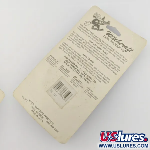 Witchcraft Witchstix, kelta-vihreä hologrammi, aaltokuvioinen vieheteippi #24257