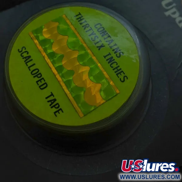 Witchcraft Witchstix, kelta-vihreä hologrammi, aaltokuvioinen vieheteippi #24257