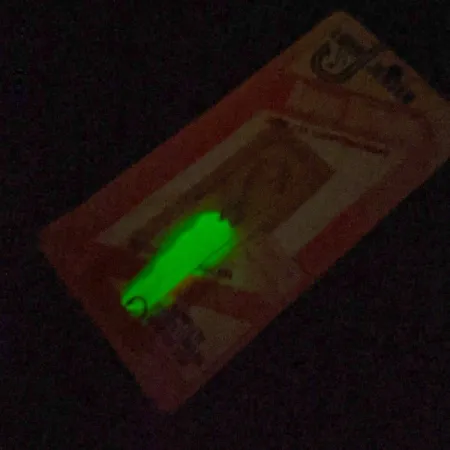 Luhr Jensen Alpena Diamond #31 Glow, 4g, Glo-Flo Green stripe, lusikkauistin #24265