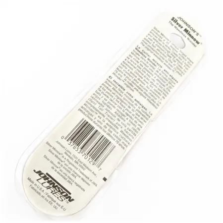 Johnson Silver Minnow Weedless, 21g, Vihreä/Oranssi/Nikkeli, lusikkauistin #24267