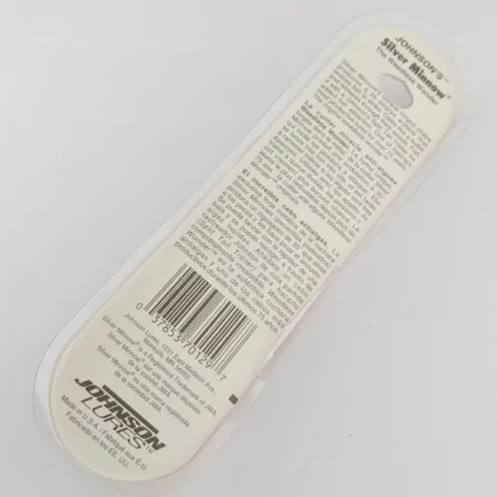 Johnson Silver Minnow Weedless, 21g, Vihreä/Oranssi/Nikkeli, lusikkauistin #24267