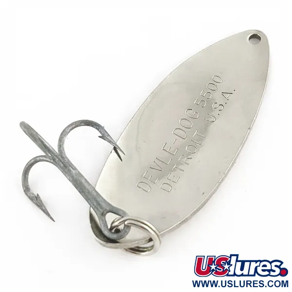 Eppinger Dardevle Devle Dog 5500 Detroit, Nikkeli, 21g, Lusikkauistin #24271