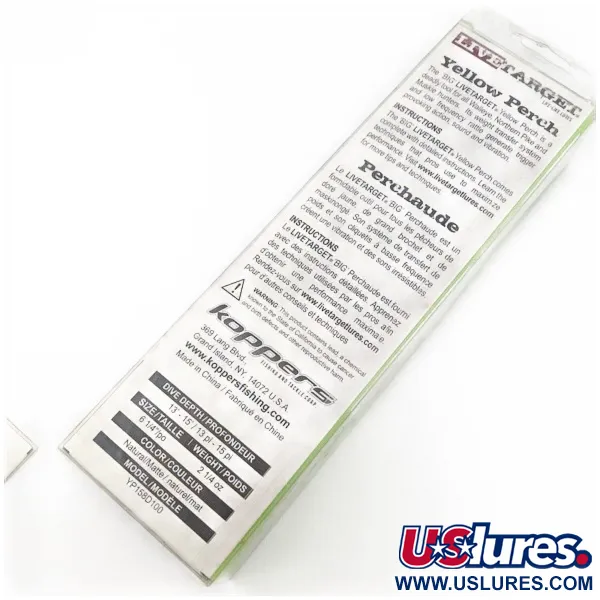 LiveTarget Yellow Perch 16, 90g, Yellow Perch, Syvännevaappu #24273