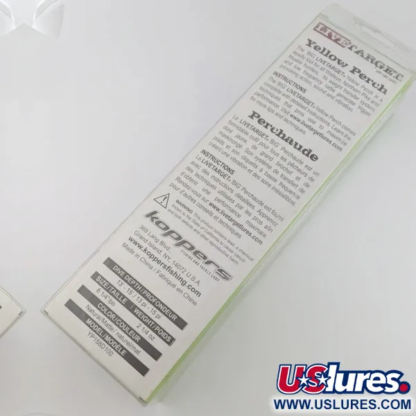 LiveTarget Yellow Perch 16, 90g, Yellow Perch, Syvännevaappu #24273