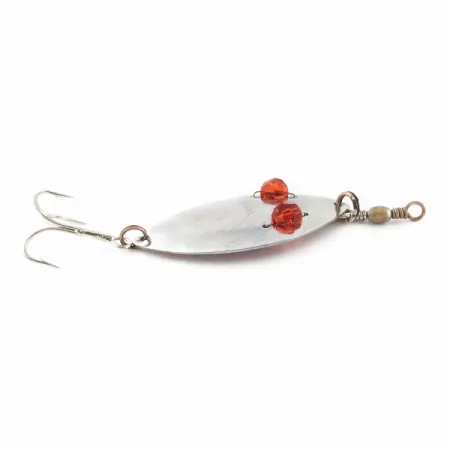 Gibbs Ruby Eye Wiggler, hopea/punainen, 25g, lusikkauistin #24277