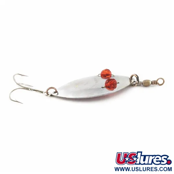 Gibbs Ruby Eye Wiggler, hopea/punainen, 25g, lusikkauistin #24277